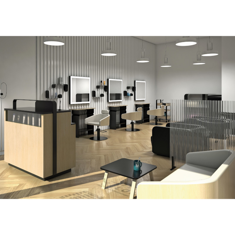 GISELE Chariot De Coloration et de Rangement ambiance - Malys Equipements