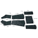 HIGHTECH COMBI FIT Pressothérapie, Thermothérapie et électrostimulation - dimensions