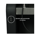 ROMA RELAX VIBROMASSAGE Bac Shampoing pour salon de coiffure - boutons de commandes - mobilier coiffure - meuble coiffure - malys equipements