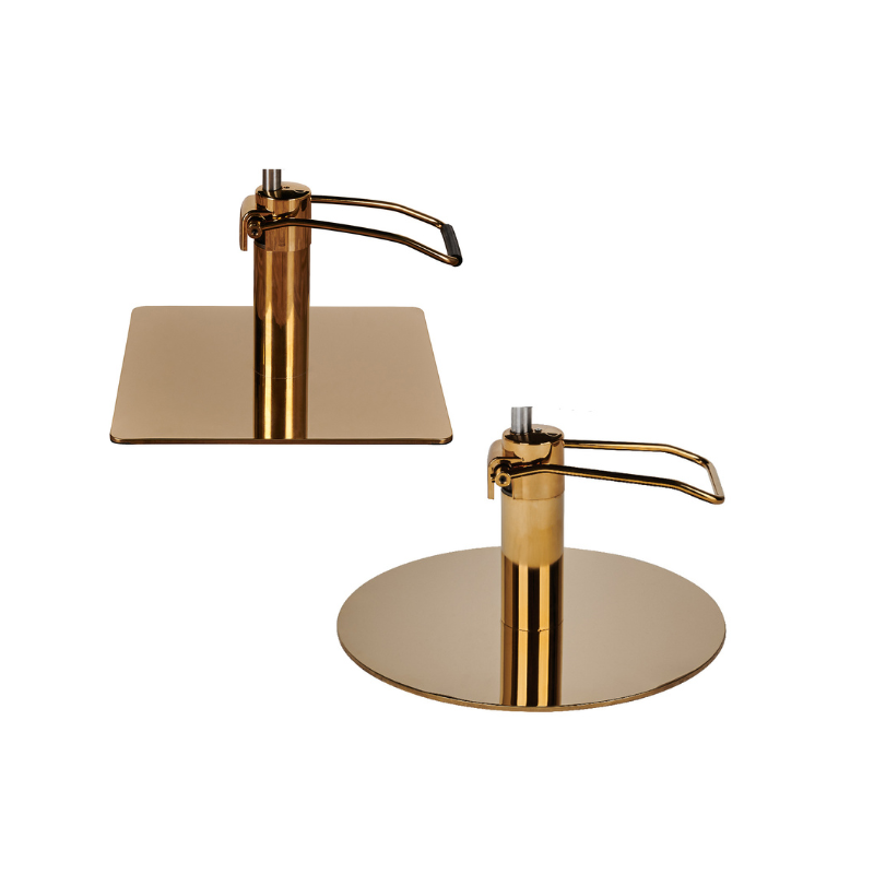 ESPANIA Fauteuil coiffure - Bases dorées