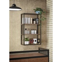 WALLY Étagère murale -  ambiance barbershop - meuble barbier - malys equipements