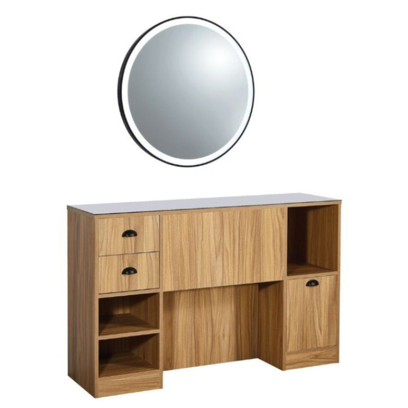 OKE 6 BR Coiffeuse - Bois clair